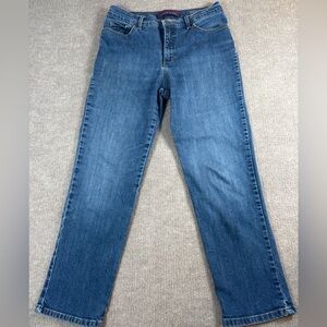Gloria Vanderbilt Blue Straight Leg Jeans 1085